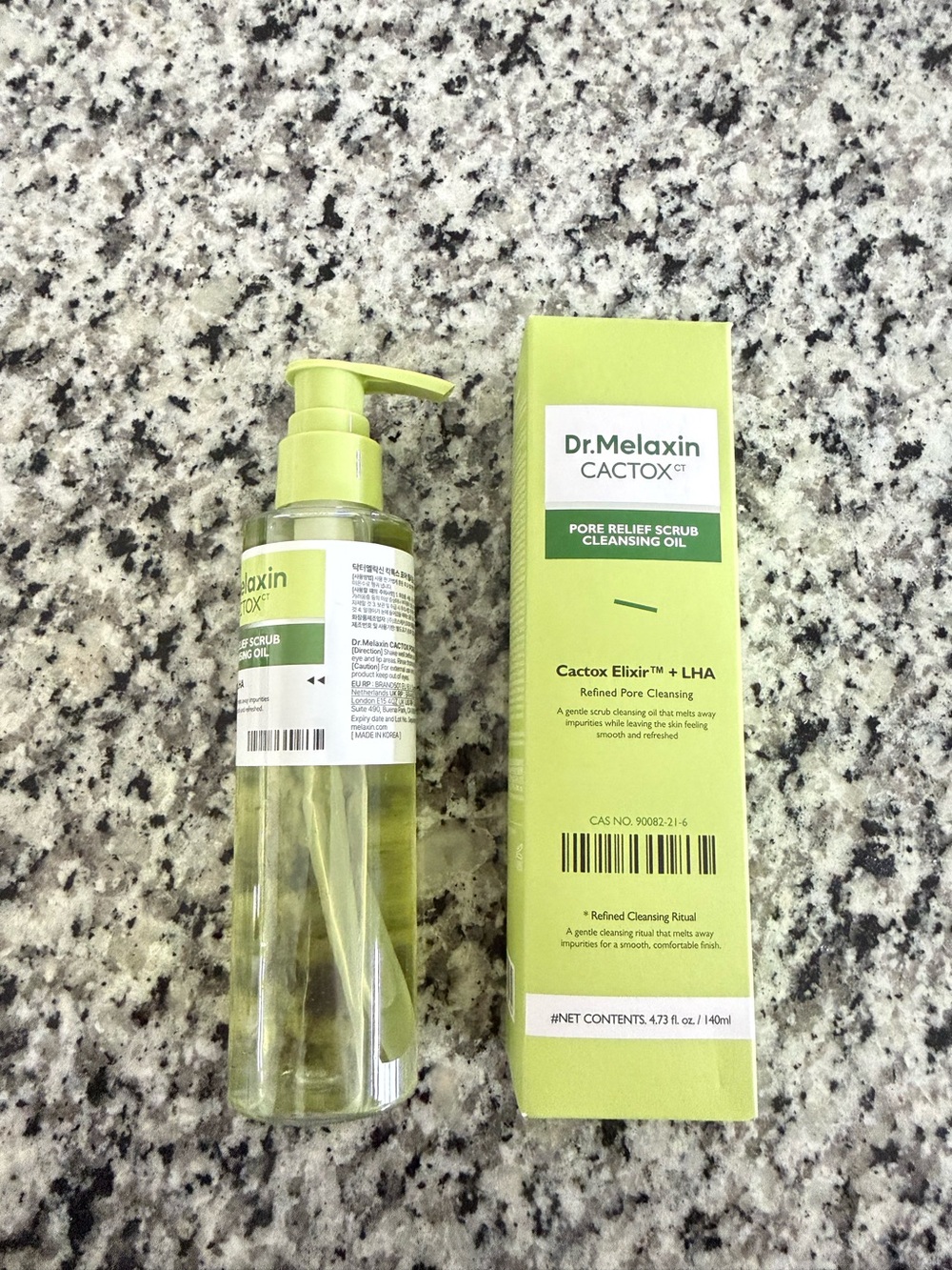 Dr. Melaxin Cactox Pore Relief Scrub Cleansing Oil - NWT